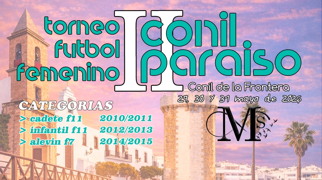 Portada torneo Conil Paraíso