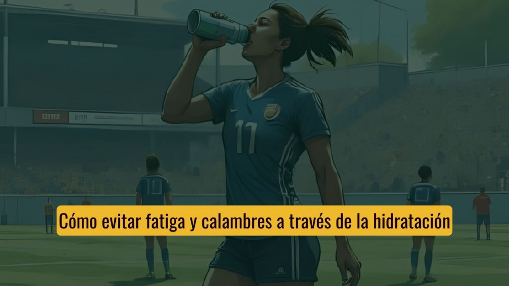 Evitar fatiga y calamabres con la hidratación
