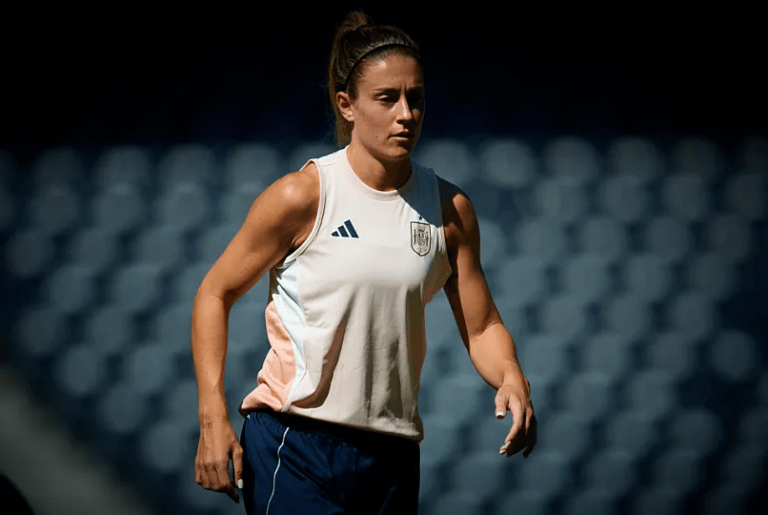 Alexia Putellas entrenamiento selección española