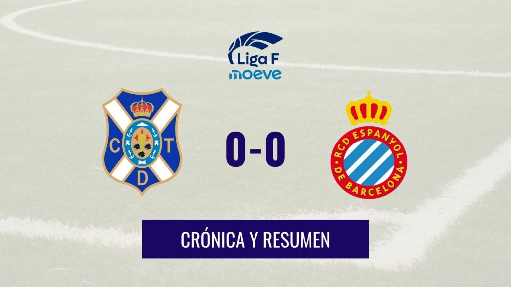 Crónica y resumen CD Tenerife 0‑0 RCD Espanyol