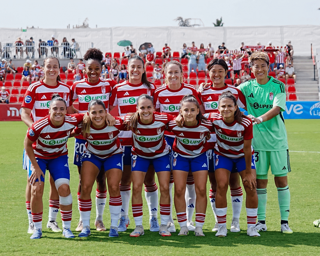 Once incial Granada CF vs SD Eibar Femenino