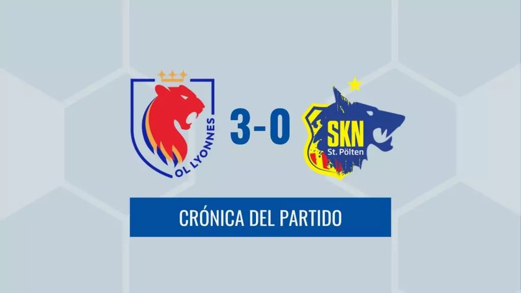 Crónica Champions - OL 3-0 St Polten