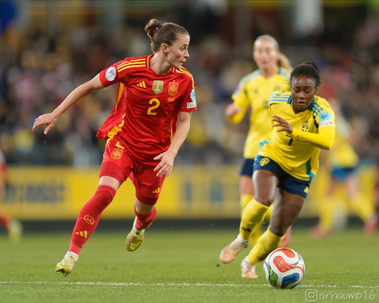 Ona Batlle, durante un partido de España. Arnau Martínez