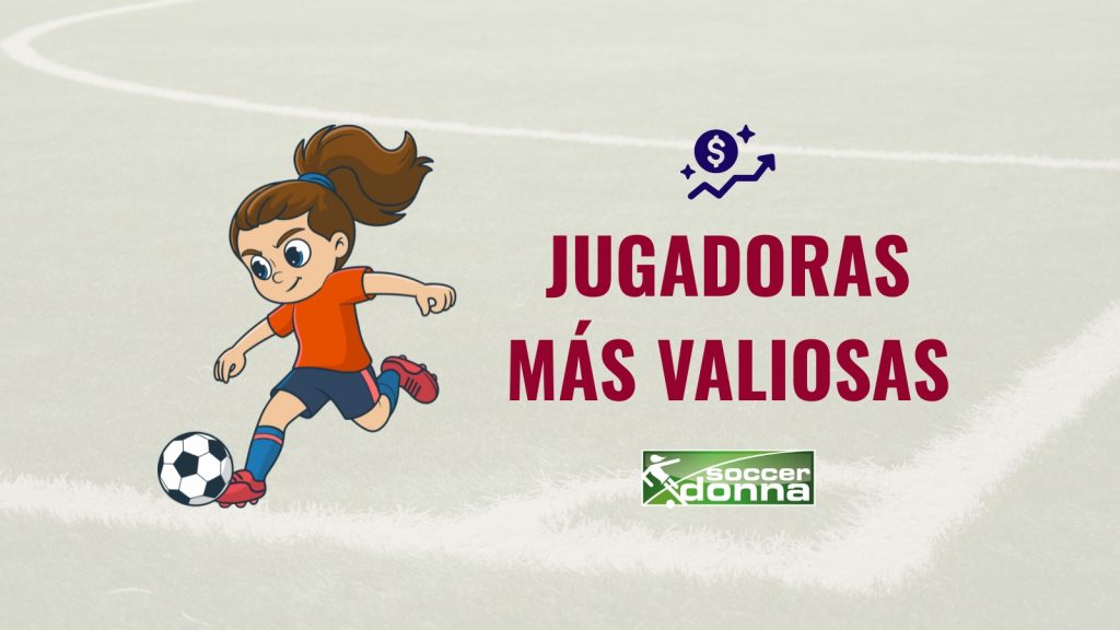 Jugadoras con mayor valor de mercado según soccerdonna