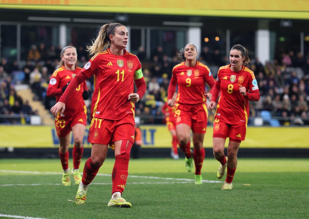 Alexia Suecia España - UEFA Women's Nations League 2025 Semi-Final Second Leg