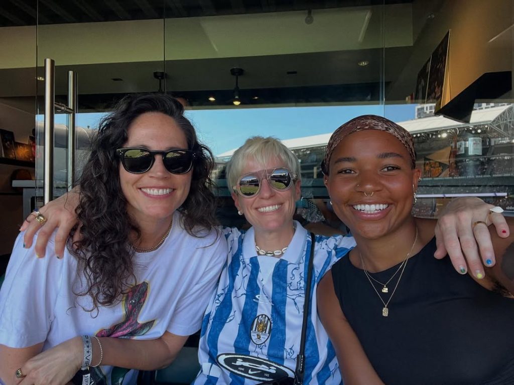 Rapinoe y Bird
