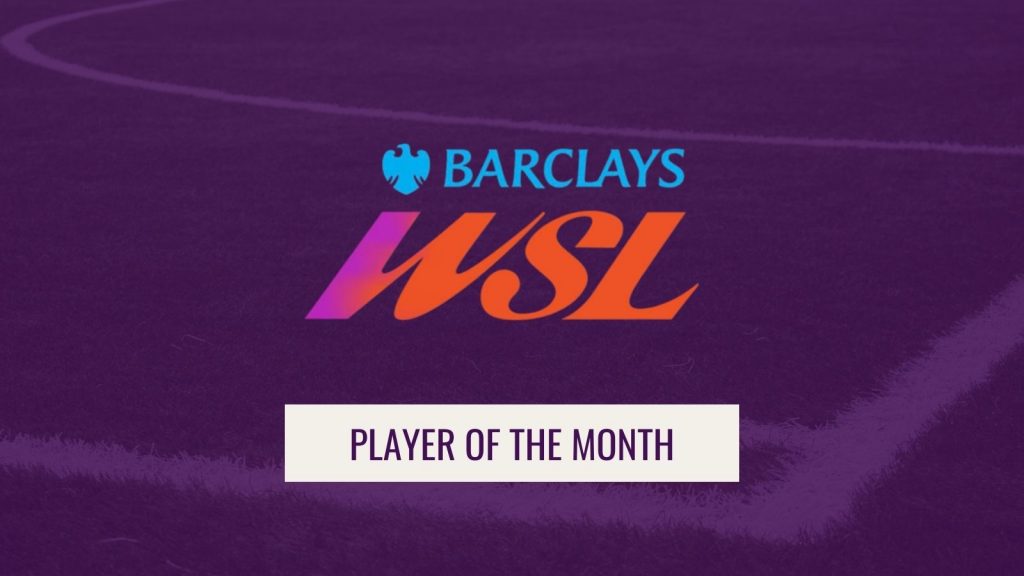Jugadora del mes de la WSL