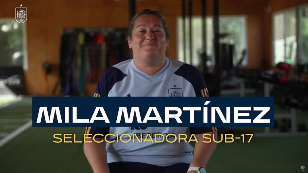 Mila Martinez selección española sub17 femenina
