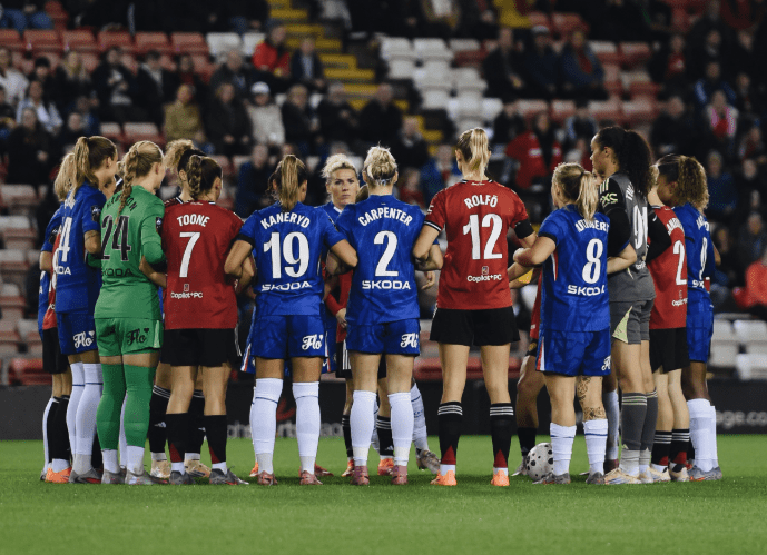 Chelsea y Manchester United Women