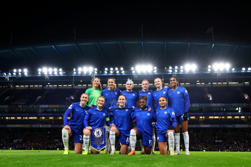 Chelsea FC Women v FC Barcelona - UEFA Women's Champions League 2025/26 League Phase MD4