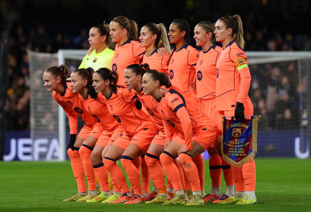 Chelsea FC Women v FC Barcelona - UEFA Women's Champions League 2025/26 League Phase MD4