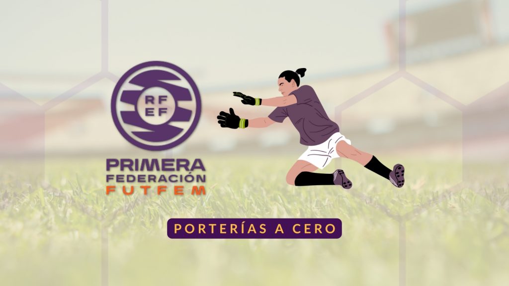 Porterías a cero 1ª RFEF FEMENINA 2025-26