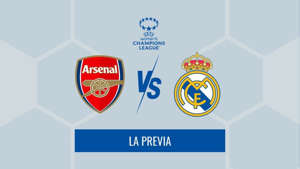 Previa Women's Champions League - Arsenal vs Real Madrid