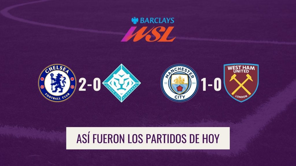 WSL - Crónica partidos 1 de noviembre