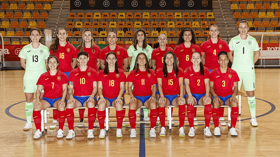 dorales de la Selección Española Femenina de Futsal para el Mundial de Filipinas