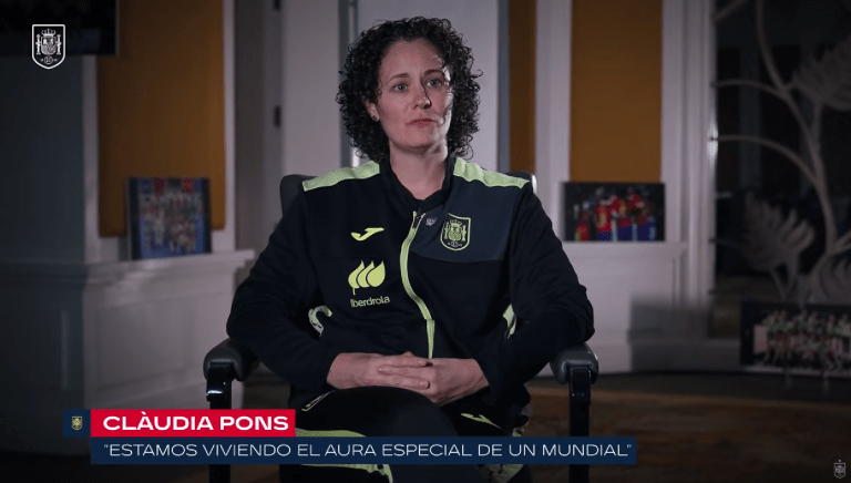 Claudia Pons entrenadora de la selección española femenina de futsal