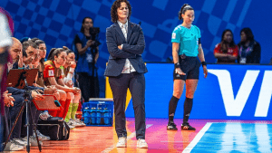 Claudia Pons entrenadora Selección Española Futsal