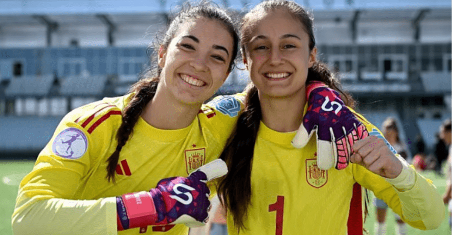 Alba Fuertes Inseparable con Ana Álvarez (Fuente: RFEF)