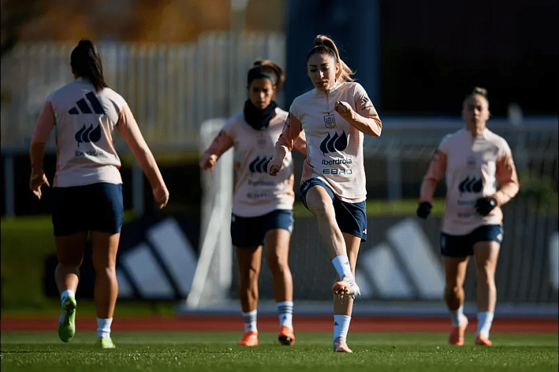 Entrenamiento Selección Española Femenina