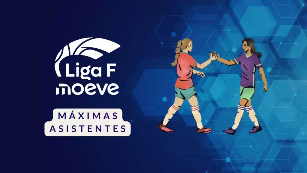 máximas asistentes Liga F 25-26