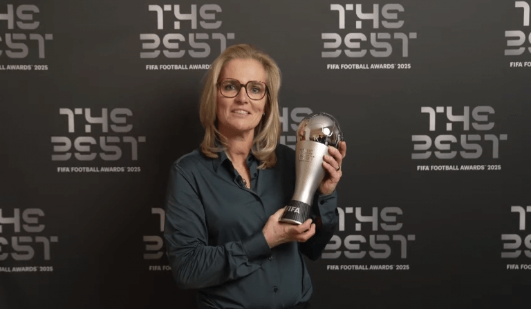 Sarina Wiegman gana por 5ª vez el premio The Best a Mejor Entrenadora Femenina