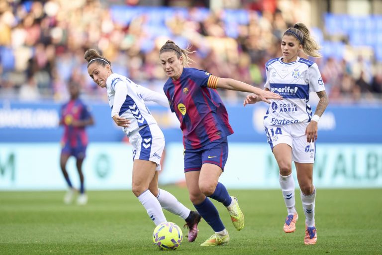 Alexia Putellas Natalia Ramos FC Barcelona Tenerife