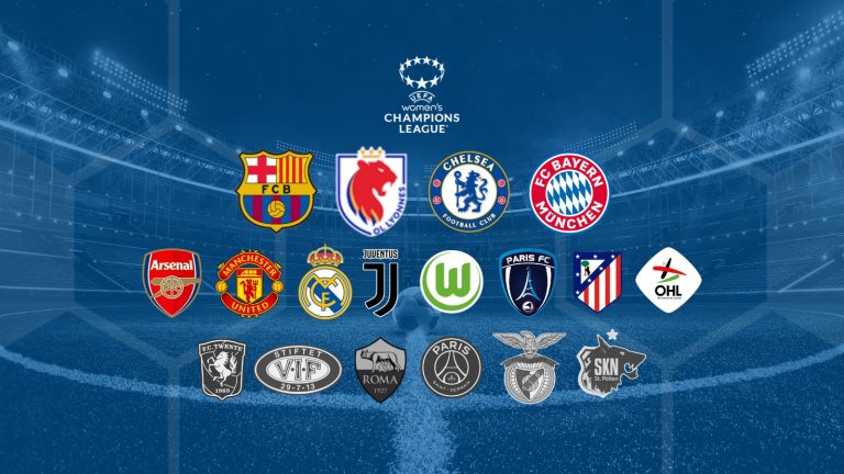 Clasificadas cuartos y playoff Women's Champions League