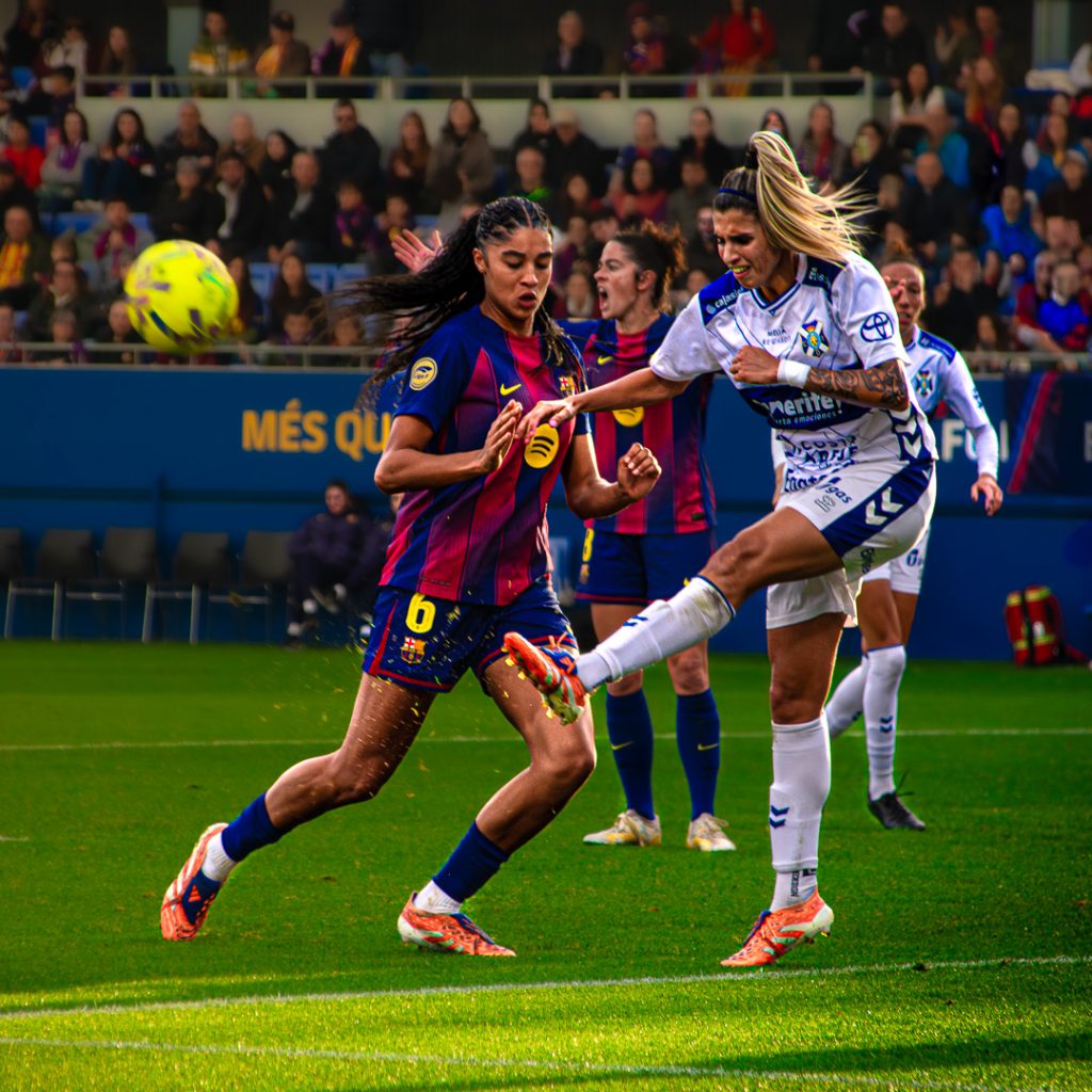 Sydney Schertenleib y Natalia Ramos FC Barcelona Tenerife