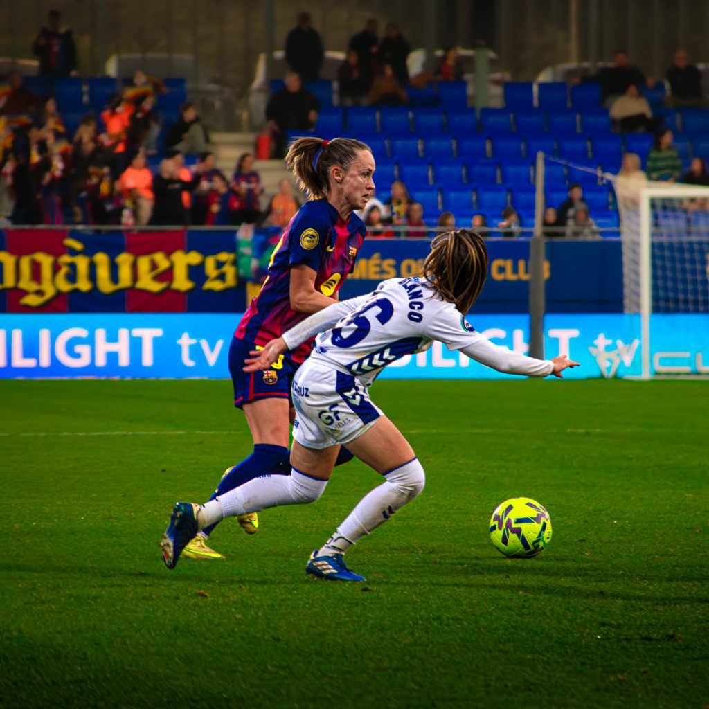 Graham Hansen y Clau Blanco Barcelona Tenerife