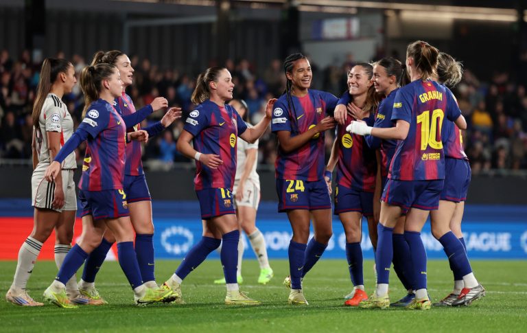 FC Barcelona v SL Benfica - UEFA Women's Champions League 2025/26 League Phase MD5
