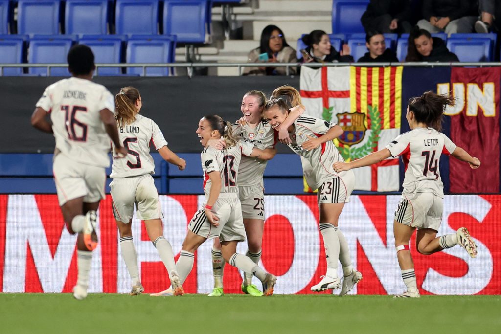 FC Barcelona v SL Benfica - UEFA Women's Champions League 2025/26 League Phase MD5