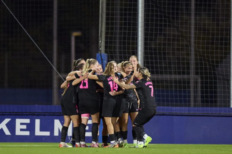 Madrid CFF celebración gol