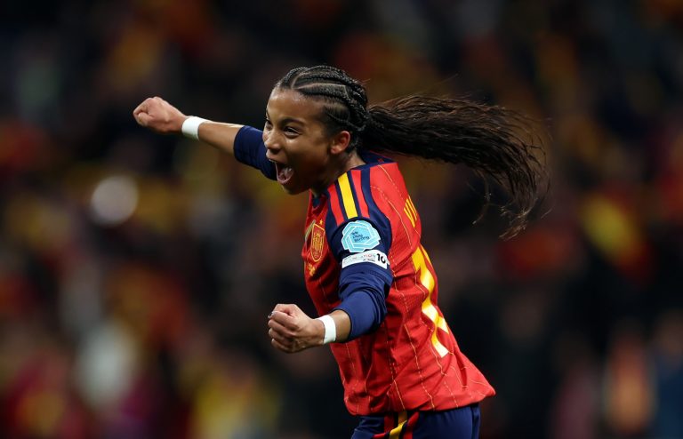Vicky Lopez Spain v Germany - UEFA Women's Nations League 2025 Final Second Leg