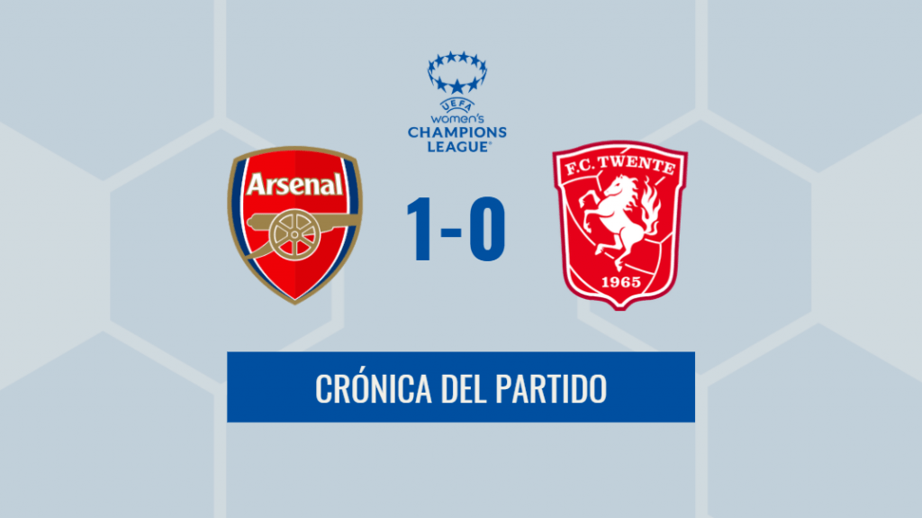 Arsenal 1-0 Twente Crónica y resumen UWCL