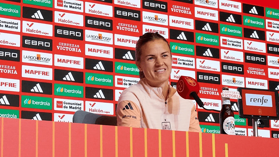 Irene Paredes rueda prensa selección española