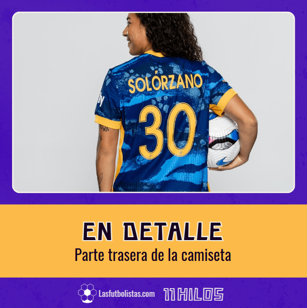 Segunda equipación por detrás Utah Royals