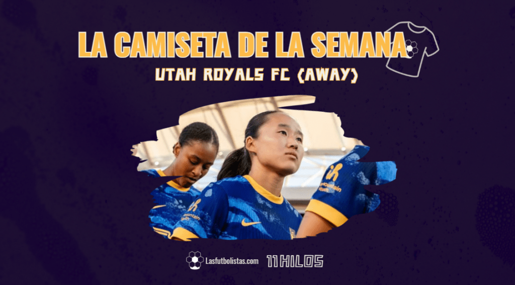 La camiseta de la semana by 11 Hilos | Utah Royals FC: Azul que une