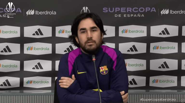 Rueda prensa Pere Romeu FC Barcelona Supercopa 2026
