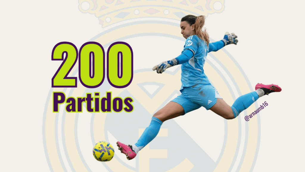 Misa Rodríguez 200 partidos Real Madrid