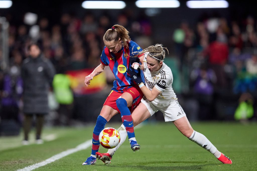 2026-01-24 FC Barcelona v Real Madrid, Partido Final Supercopa de España en el Estadio de Castalia durante la Supercopa de España Femenina, en Castellón de la Plana. (Foto: David Aliaga/RFEF)  
