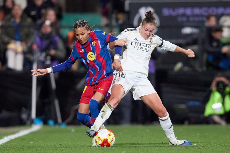 2026-01-24 FC Barcelona v Real Madrid, Partido Final Supercopa de España en el Estadio de Castalia durante la Supercopa de España Femenina, en Castellón de la Plana. (Foto: David Aliaga/RFEF)