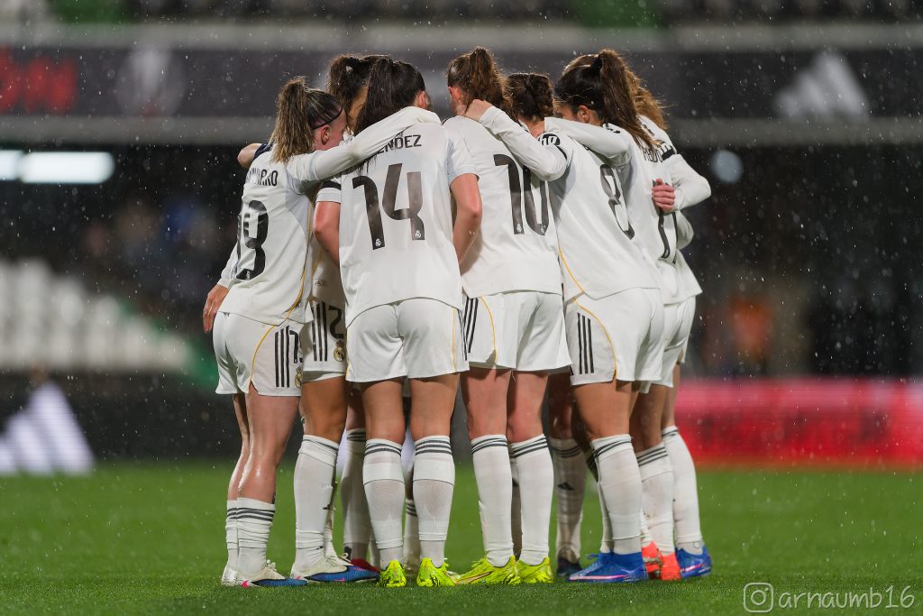 Real Madrid celebrando gol