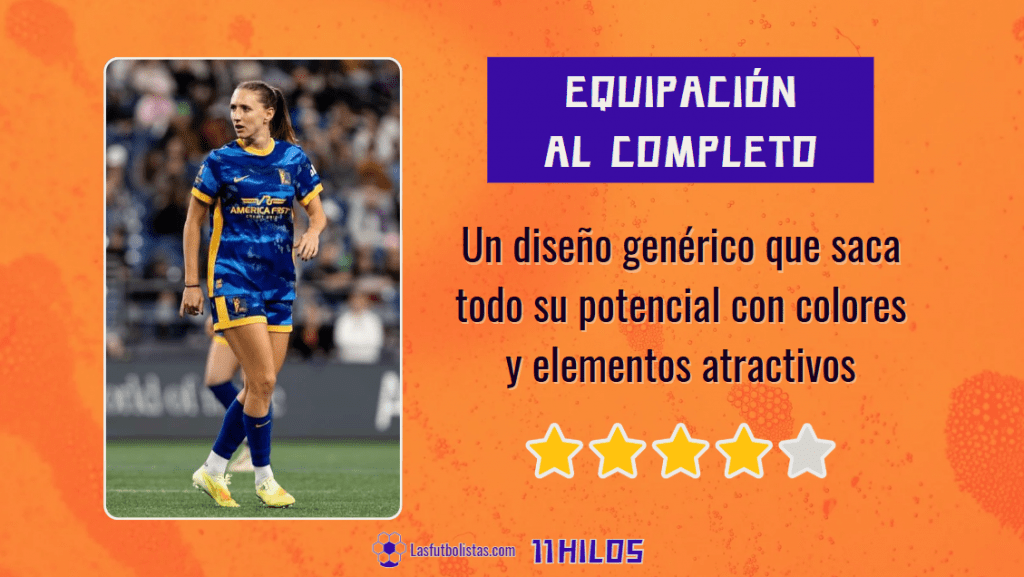 Segunda equipación completa Utah Royals