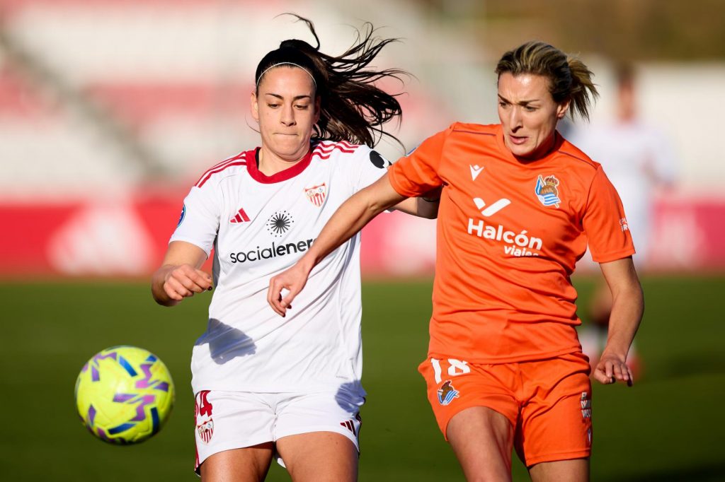 Lavoguez e Isa Álvarez Sevilla vs Real Sociedad