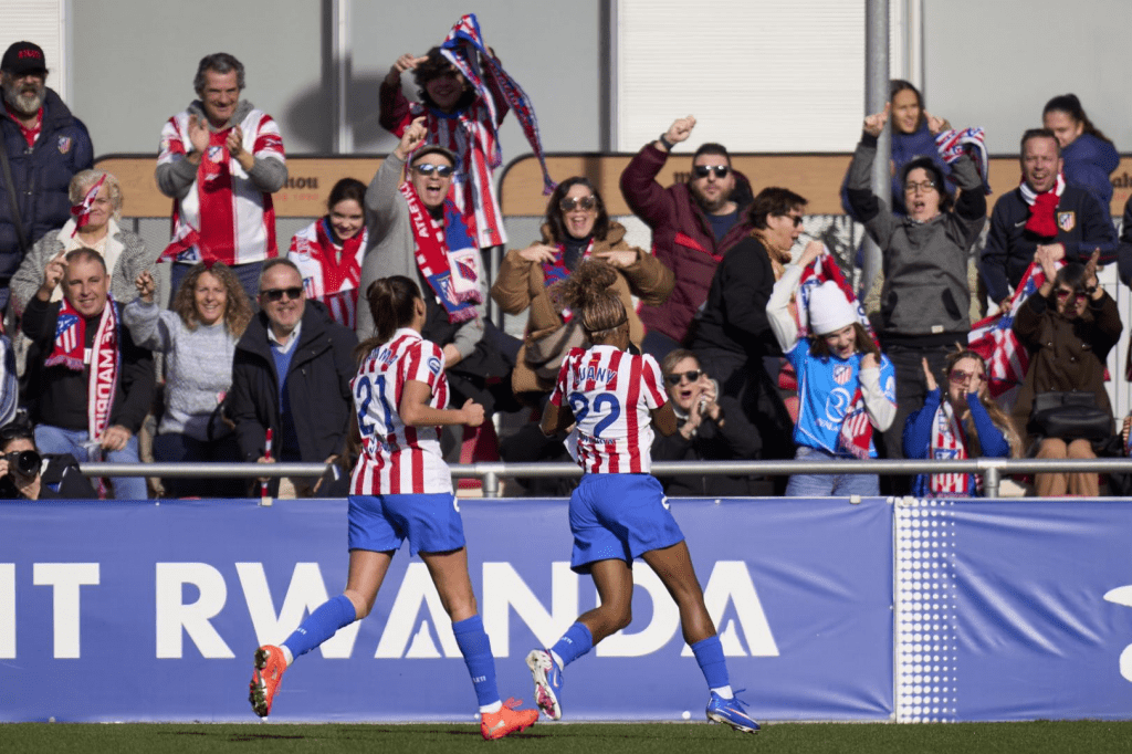 Luany Atletico Madrid gol