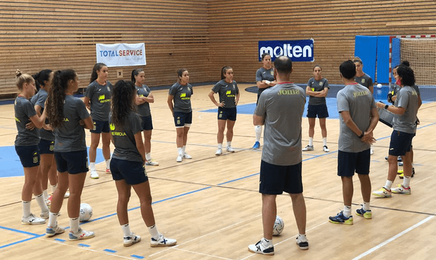 Entrenamiento Selección Española Futsal | Foto: RFEF