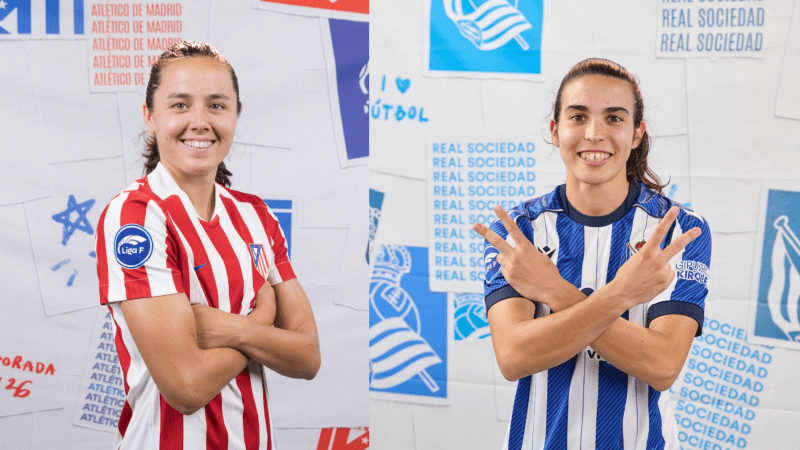 Amaiur Sarriegi y Claudia Florentino Liga F Moeve