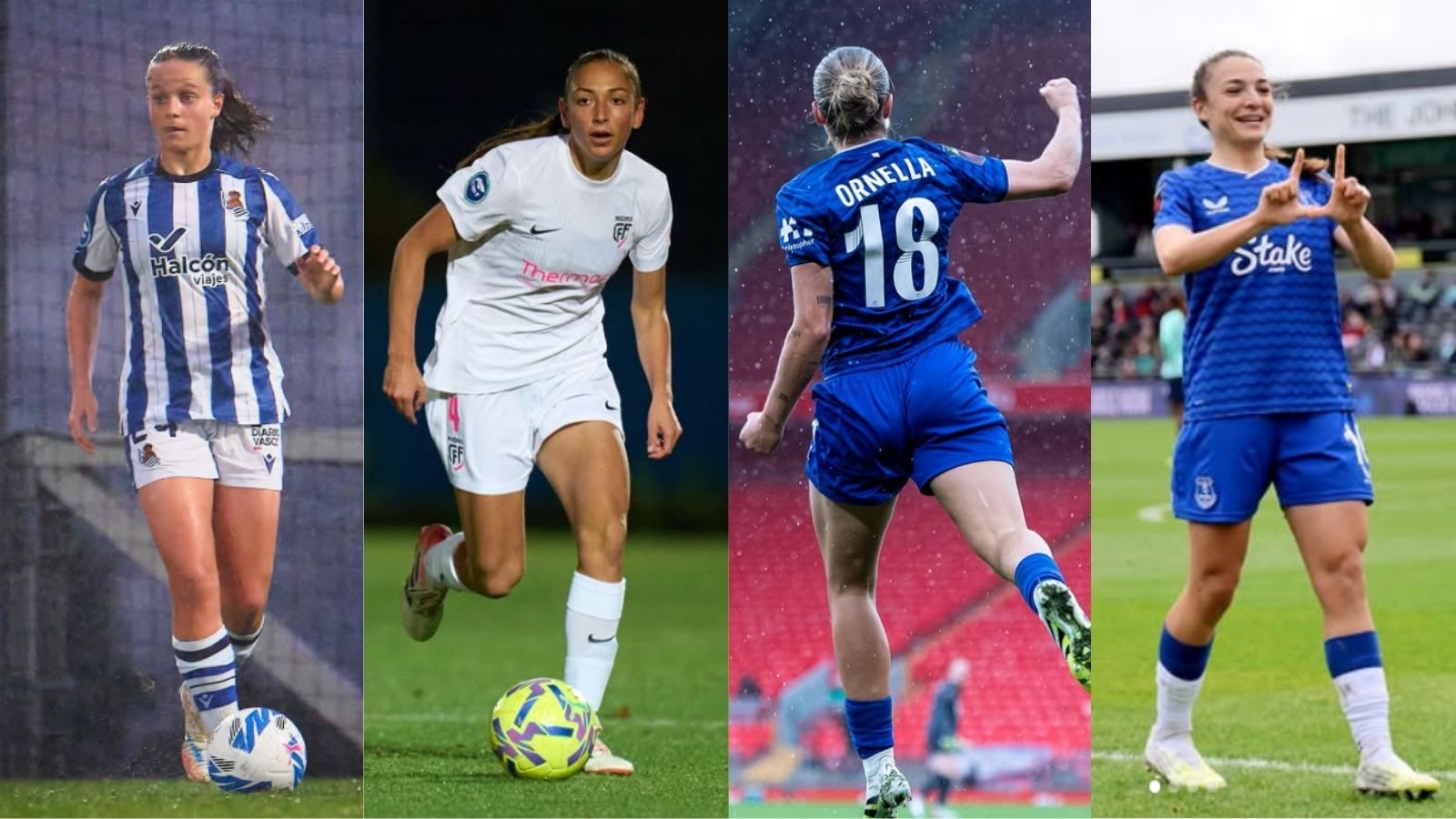 Aiara Agirrezabala, Sandra Villafañe, Ornella Vignola e Inma Gabarro