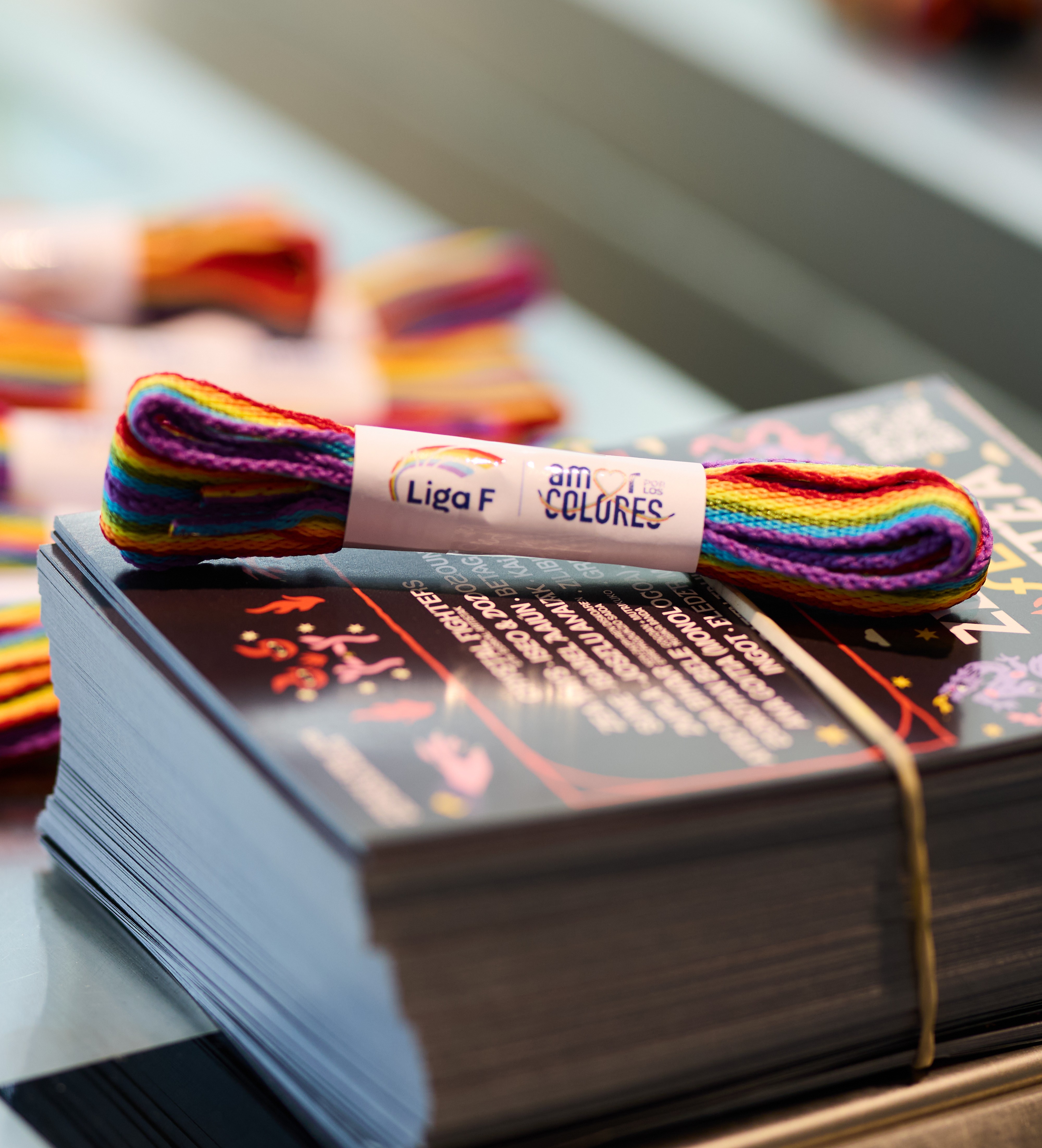 Pulseras Amor por estos colores Liga F