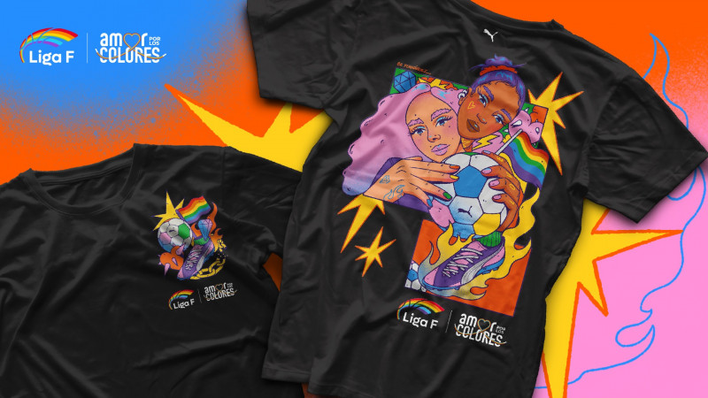 Camiseta Amor por estos colores